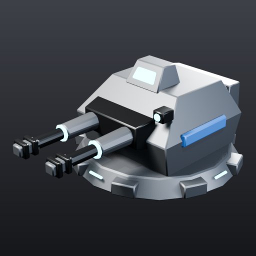 Twin Blaster Turret